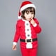 thumbnail image 4 of Conjunto de pijama navideño infantil para estar en casa Conjunto navideño de dos piezas para niños y niñas, 4 of 5