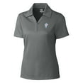 thumbnail image 2 of Women's Cutter & Buck Steel Houston Oilers Throwback Logo Genre DryTec Textured Polo, 2 of 3