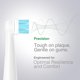 thumbnail image 2 of Brushmo Cabezales de Repuesto Gentle Clean, Compatibles con Mangos de Cepillos de Dientes Eléctricos Oral-Bio Series, para Eliminar la Placa, Cuidar las Encías, BMiOS, Paquete de 6, Color Blanco., 2 of 2
