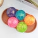 thumbnail image 4 of 3 bolas de azúcar con purpurina de 2.4 pulgadas de aumento lento, bolas blandas para aliviar el estrés, relleno de jarabe de malta, moldeable, relajante, sensorial, juguete para el estrés, bolas de ej, 4 of 5