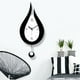 thumbnail image 4 of Reloj de pared creativo de acrílico, elegante y maravilloso, con forma de gota de agua (sin batería)., 4 of 7