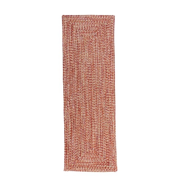 2' x 8' Handmade Rectangular Braided Runner Rug