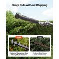 thumbnail image 4 of KFFKFF Gas Hedge Trimmer, 2 Cycle Gas Power Handheld Hedge Trimmer, 5-in-1 63cc Cordless Weed Eater with Protective Gear Set, Includes Hedge and String Trimmer, Brush Cutter, 4 of 9