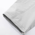 thumbnail image 2 of Mens's Baggy Cargo Pants Solid Color Breathable Elastic Waist Casual Workout Pants Drawstring Zipper Pocket Loose Fit Athletic Pants, 2 of 6