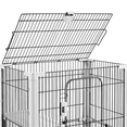 thumbnail image 5 of Yaheetech 4-Level Rolling Small Animal Cage With Platform and Ramp, Gray, 5 of 8