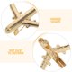 thumbnail image 3 of unbranded 5Ud De Doradas Metálicos Para Y Accesorios Casuales, 3 of 8