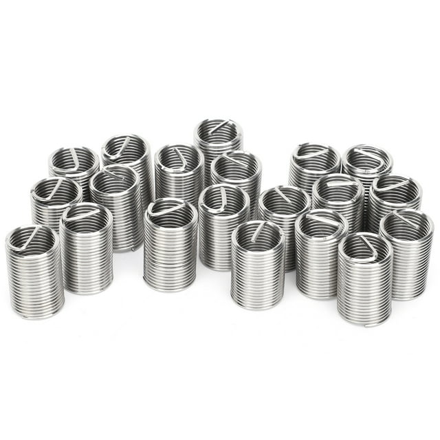 AMONIDA Insert Nut, Corrosion Resistant SUS304 Thread Repair For Molds For Lamps For Mechanical Equipment For Manufacturing Fields For Aviation For Automobiles