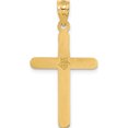 thumbnail image 4 of 14K Yellow Gold Polished Cross Pendant (39 X 20) Made In United States c880, 4 of 6