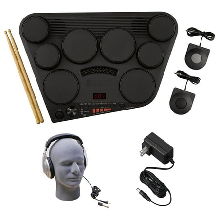Yamaha Recording Custom Drums - Yamaha DD-75 Portable Digital Drums Package with Headphones & Power Supply