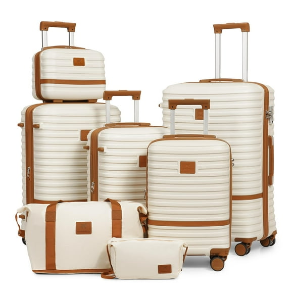 Juego de equipaje Joyway, maleta de 4 piezas con rueda giratoria y cierre TSA