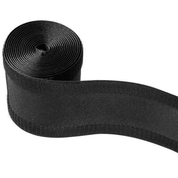 10 ft Carpet Cord Cover, Floor Cable Protector & Wire Management Strip, Low Profile Cord Organizer for Commercial Office & Home Carpet, Black