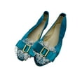 thumbnail image 6 of Babucha - Panamanian Pollera Shoes Panama (Blue, 7), 6 of 6