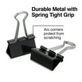 thumbnail image 2 of Staples 1.25" Binder Clips Medium Black 72/Carton ST10668/10668VS, 2 of 5