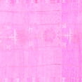 thumbnail image 1 of Ahgly Company Indoor Square Abstract Pink Modern Area Rugs, 6' Square, 1 of 4