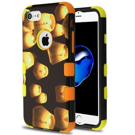 - Military Grade Certified TUFF Hybrid Armor Case for iPhone 8 / 7 - Lanterns