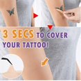 thumbnail image 3 of Cinta correctora de tatuajes transpirable, cinta adhesiva correctora de cicatrices, cinta adhesiva para cubrir tatuajes y piel (4 piezas), 3 of 4