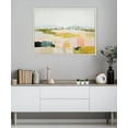 thumbnail image 7 of Kate and Laurel Sylvie Quaint Vista I Framed Canvas Wall Art by Amy Lighthall, 31.5x41.5 White, Modern Abstract Landscape Art for Wall, 7 of 7