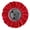 Red, variant on 8" 5/8" Arbor 12-Layer High-Airflow Hard Polishing Wheel | For Angle Grinders, High-Strength Design, Single Piece in Multiple Colors