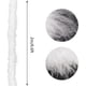 thumbnail image 3 of Boa de plumas de marabú de 2 yardas para manualidades, fiesta de boda, disfraz de Halloween, decoración de árbol de Navidad, 20 gramos, blanco, 3 of 5