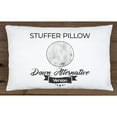 thumbnail image 3 of 12" x 20" Throw Pillow - Saddle Brown: 2 PCS / 4 Sided. Luxurious Premium Down Alternative Fill -Reversible Cover Microsuede/Microplush Fabric. Forever Fluffy, Beautiful & Supportive. Soft & Comfy., 3 of 9