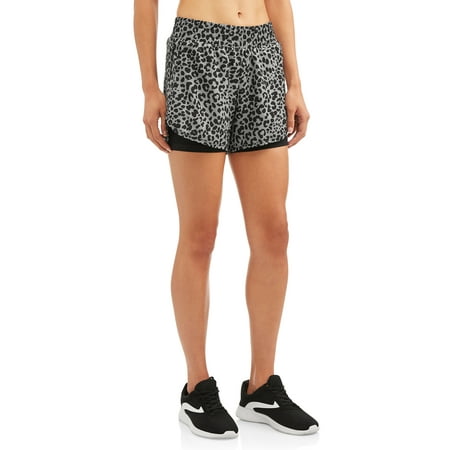 Women's Active Printed Running Shorts (Best Running Shorts To Avoid Chafing)