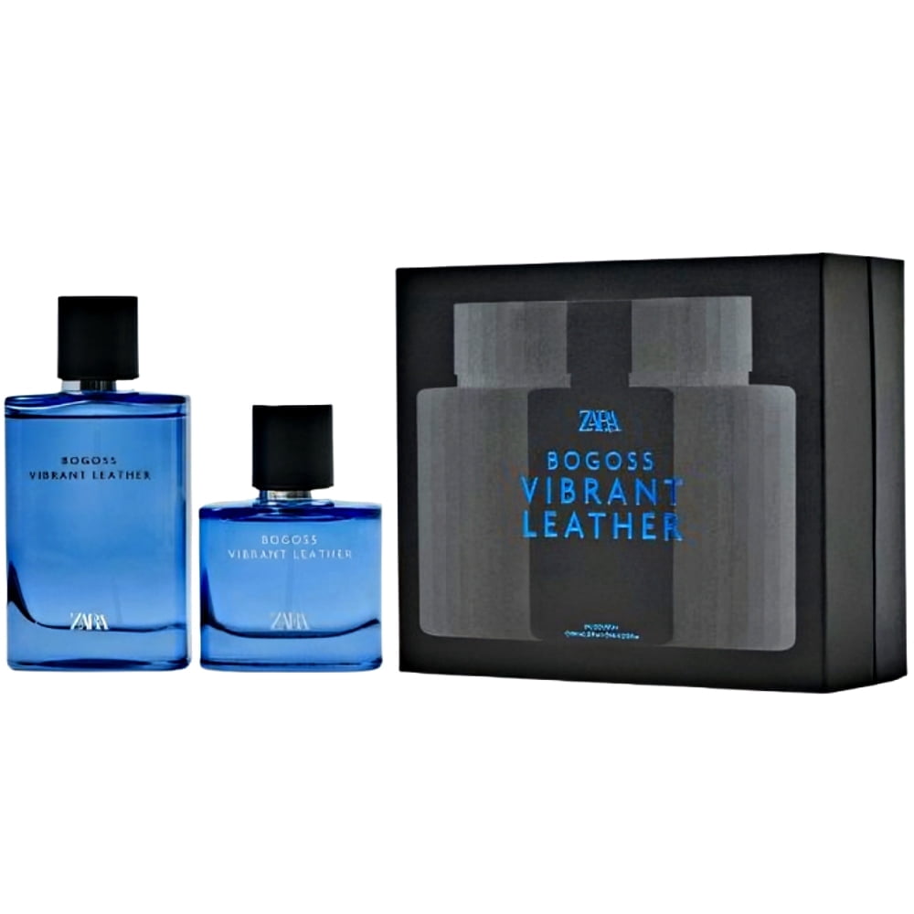 Zara Oud Vibrant Leather Perfume Set for Men Elegant Woody