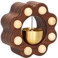 thumbnail image 1 of Miangastore Light Brown Metal Shopkeeper Bell for Door with Crisp Sound and Delicate Design 6.3 Inches, 1 of 9