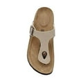 thumbnail image 4 of CUSHIONAIRE Women's Leah Cork Footbed Sandal with +Comfort, 4 of 5