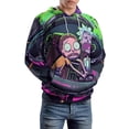 thumbnail image 6 of Rick And Morty Unisex Adult Hoodie Casual Hooded Sweatshirt Pullover Novelty 3D Printed Sweater Jacket S, 6 of 8