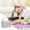 White, variant on SHIMELE Vintage Wireless Bluetooth Speaker, Mini Portable Outdoor Speaker, Compact Retro Design, HIFI Sound, Multi-Play Modes (Bluetooth/TF/AUX/USB)