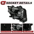 thumbnail image 4 of 1 Conector de Zócalo de Luz Trasera Izquierda para Citroen Celysee M43R 2017-2020, 4 of 7