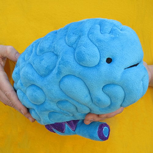 heart and brain plush