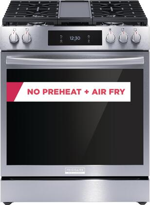Frigidaire 30 in Gas Range in Stainless Steel