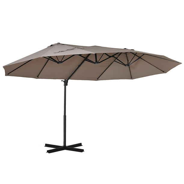 Outsunny Outdoor Offset Patio Cantilever Umbrella with ... Outsunny Outdoor Offset Patio Cantilever Umbrella with ... on {keyword}