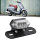 thumbnail image 4 of Luz trasera de matrícula LED de freno 12V LHCER Universal para motocicleta Dirt Bike ATV, 4 of 8