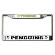 Pittsburgh Hockey Penguin's Metal License Plate Frame
