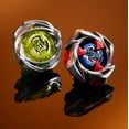 thumbnail image 5 of Beyblade X Drop Attack Battle Set with Beystadium, 2 Right-Spinning Battling Top Arena Toys, and 2 Launchers, Birthday Gifts, Blue, Ages 8+, 5 of 14