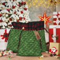 thumbnail image 6 of Rocae Cactus 3 Print Christmas Drawstring Linen Gift Bag with Drawstrings Treat Bag Goody Present Bags for Christmas Party Favor, 6 of 8