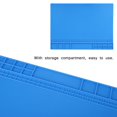 thumbnail image 1 of 405x305mm Maintenance Platform Pad, Elastic High Temperature Resistance Insulation Mat, Corrosion Resistance For Phone PC Repair, 1 of 8