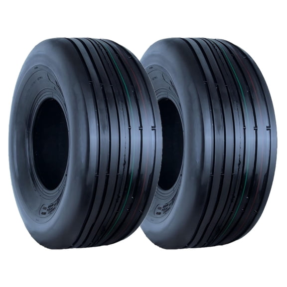 Hi-Run 2 Set SU08 15X6.00-6 4PR Tubeless Lawn & Garden Tire Fits 15X6.00-6nhs, 15X6X6