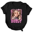 thumbnail image 2 of JINGTIAN Dolly Graphic Tee for Women Vintage Country Music T-Shirt Western Nashville Shirt Short Sleeve Crew Neck Concert Outfit Gift, 2 of 5