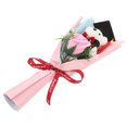 thumbnail image 3 of KAKOWELY Ramo de oso de graduación, lindo oso con flores artificiales, decoraciones para fiesta de graduación, regalo de temporada de graduación para graduados., 3 of 5