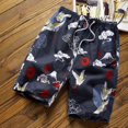thumbnail image 1 of Pantalones cortos informales para hombre, Shorts transpirables de secado rápido, holgados, con estampado Hawaiano, a la moda, para la playa, novedad de verano Fivean unisex, 1 of 2