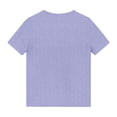 thumbnail image 4 of Top de Manga Larga de la Moda de los Niños de Color Sólido Cuello Redondo Suelto Y Casual Tops para el Uso Casual Diario, Interior, Regreso a Casa, Fiestas de Cumpleaños, Vacaciones, Fotografía, 4 of 5