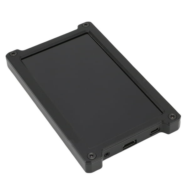 LCD Pantalla Segunda Pantalla, Respuesta sensible de 7 Pulgadas Pantalla Secundaria Secundaria DE 360 Grados de rotación y reproducción para entretenimiento