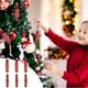 thumbnail image 4 of Decoraciones de Navidad Al Aire Libre 6Pcs Ornamentos de Árbol de Navidad Pintados a Mano, Colgantes de Helado de Caña de Caramelo para Suministros de Fiesta Al Aire Libre de Interior, 4 of 5