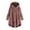 Pink, variant on Bxsruta Plus Size Winter Coats for Women Winter Warm Button Plush Tops Hooded Loose Cardigan Wool Coat Womens Winter Coats Jacket Outerwear Pink L