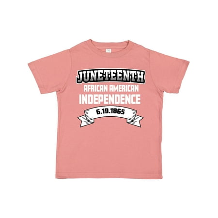 

Inktastic African American Independence Juneteenth Gift Toddler Boy or Toddler Girl T-Shirt