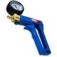 thumbnail image 3 of LeLuv Vacuum Pump Maxi Ergonomic with Release Valve and Rubber Protected Gauge Blue, 3 of 4