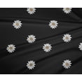 thumbnail image 4 of oneOone Cotton Poplin Black Fabric Florals Sewing Material Print Fabric By The Yard 42 Inch Wide, 4 of 6